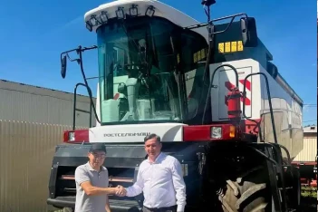 Новый комбайн Acros 585: успешное сотрудничество с предприятием 'Приморский'